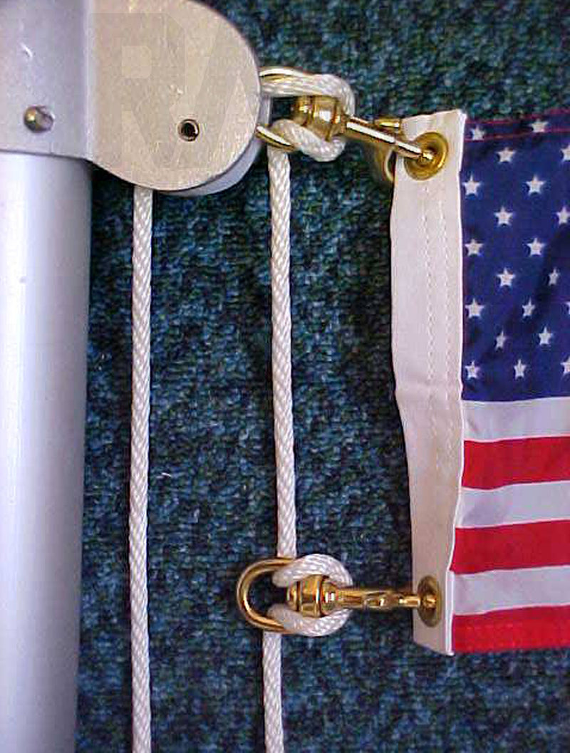  [AUSTRALIA] - RAM-PRO 80 ft. Diamond Braid Polypropylene All Purpose Flagline Rope, High Strength, UV Resistant and Excellent Shock Absorption, Thickness ¼ inch | Good for Tie, Pull, Swing, Climb and Knot Wihte