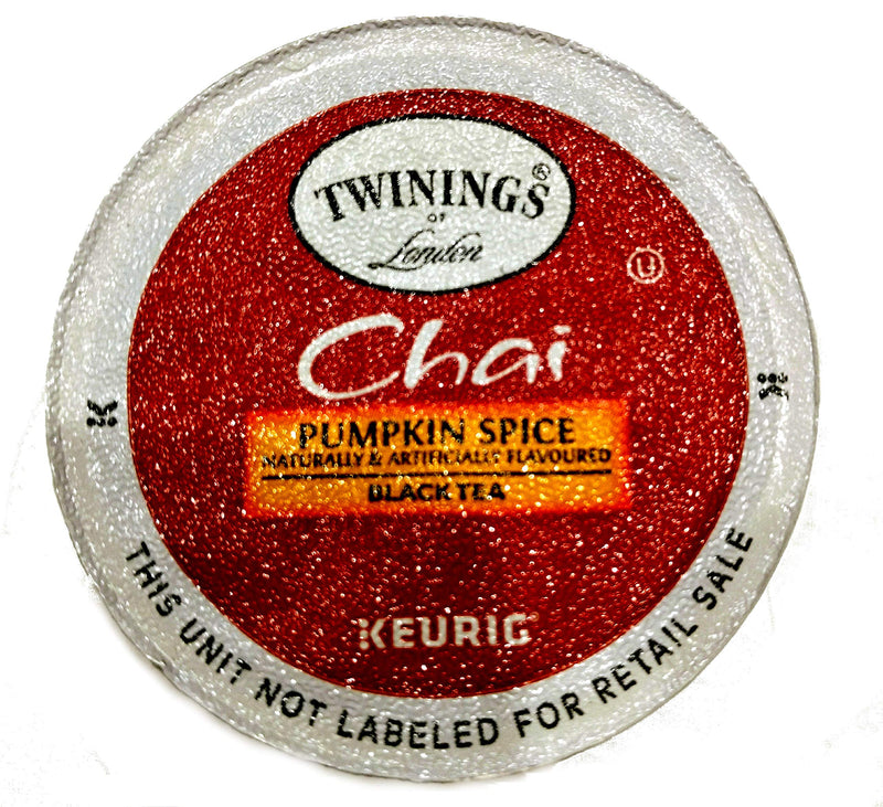 [AUSTRALIA] - Twinings of London, Chai Pumpkin Spice Black Tea 24 K-Cup Pods (Pack of 1), For use in all Keurig K-Cup Brewers