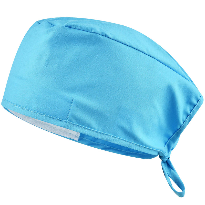  [AUSTRALIA] - B-well Cloth Cap for Nurses, Doctors, Dentists, Pharmacists, Veterinarians, Medical Staff, Blue, One Size