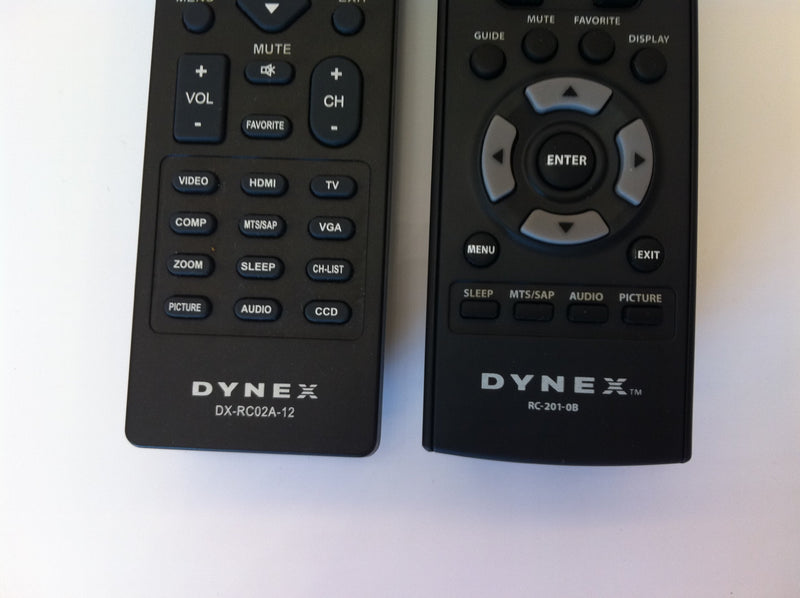 New BBY DYNEX brand remote DX-RC01A-12 DX-RC02A-12 sub RC-701-0A; RC-201-0B; DX-RC01A-13; DX-RC01A-12 remote - LeoForward Australia