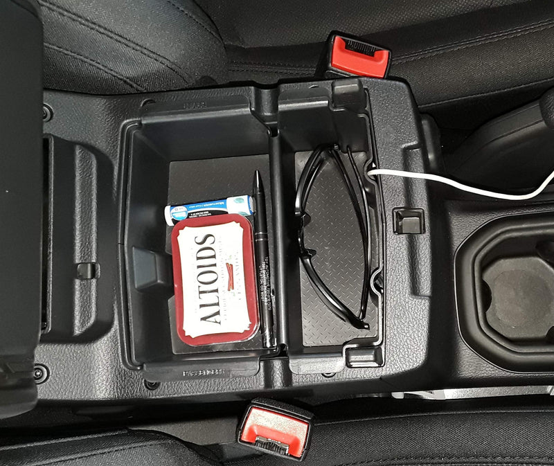  [AUSTRALIA] - Vehicle OCD Center Console Divider and Tray Organizer for Jeep Wrangler JL/JLU (2018-20) Jeep Gladiator JT Truck (2020) - Made in USA