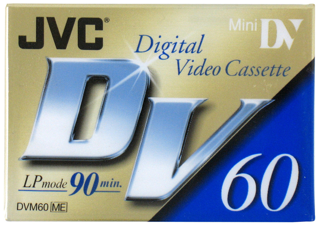  [AUSTRALIA] - JVC - Digital Video Cassette - M-DV60ME - Blank Mini DV - 90 Mins - 3 Pack
