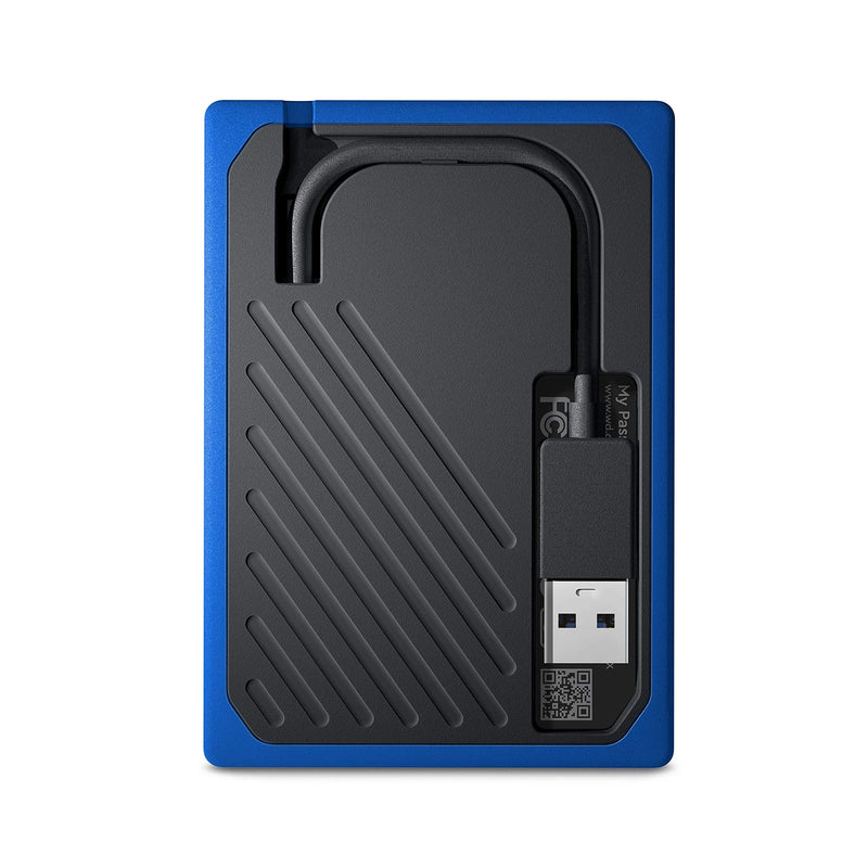  [AUSTRALIA] - WD 500GB My Passport Go Cobalt SSD Portable External Storage - WDBY9Y5000ABT-WESN (Old model)