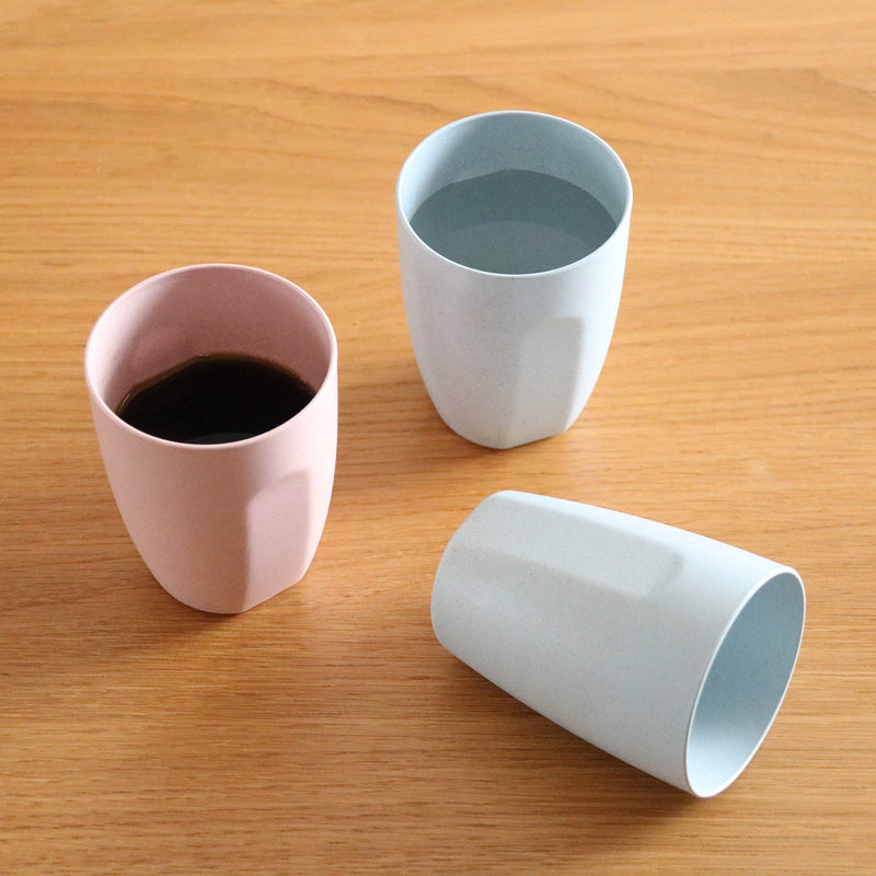  [AUSTRALIA] - Kurala 12 oz Plastic Coffee Cup Mug Wheat Straw Unbreakable Water Cup Dishwasher Safe 6Pcs/Set