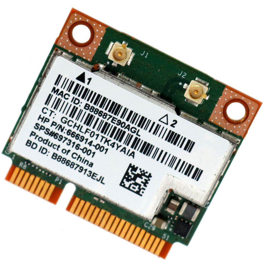  [AUSTRALIA] - Deal4GO BCM943228HMB BCM43228 802.11n 300Mbps Dual Band Half Mini PCie Wireless WiFi Card Bluetooth 4.0 for HP 850 840 820 G1/745 G2/840 G3 ProBook 450 445 440 430 G2 666914-001