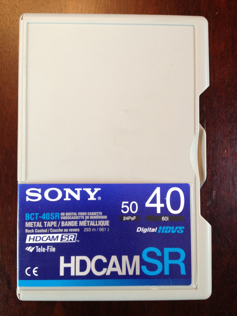 Sony HDCam Tape, BCT-40HD - LeoForward Australia