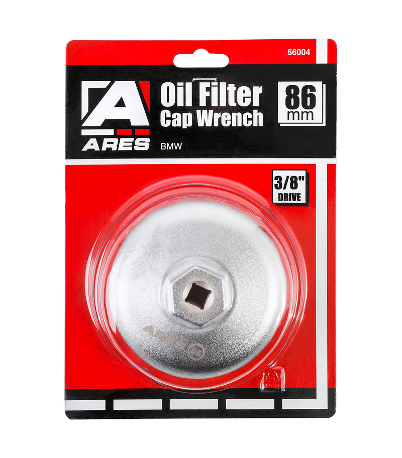  [AUSTRALIA] - ARES 56004-86mm Oil Filter Wrench for BMW - 3/8-Inch Drive - Easily Remove Oil Filters