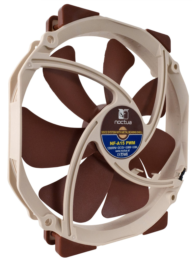  [AUSTRALIA] - Noctua NF-A15 PWM, Premium Quiet Fan, 4-Pin (140mm, Brown)