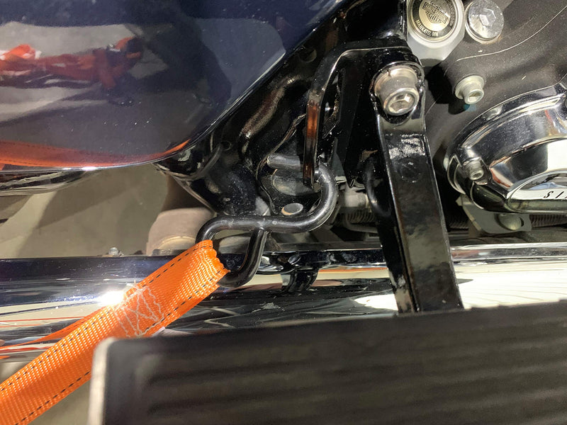  [AUSTRALIA] - Kustom Cycle Parts Aftermarket Harley Davidson Touring Rear Tie Down Bracket fits 2010 to 2019. All Parts Included. MADE IN USA Patent Pending