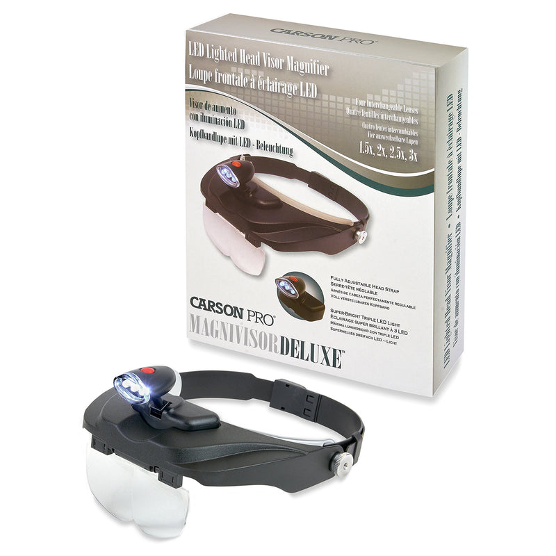 MagniVisor Deluxe Head Visor/Magnifier MagniVisor Deluxe (CP-60) - LeoForward Australia