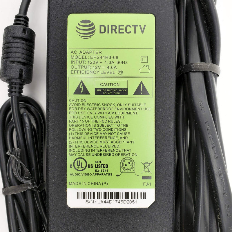  [AUSTRALIA] - AT&T (Formerly DIRECTV) EPS44 Power Supply for HR44, HR54, H44, and Most Genie Receivers