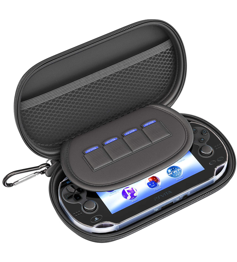  [AUSTRALIA] - Skywin Kit for PS Vita - PS Vita Carry Case, Charging Cable, and Micro SD Memory Card Adapter Compatible with PS Vita 1000/2000 3.6 or HENkaku System