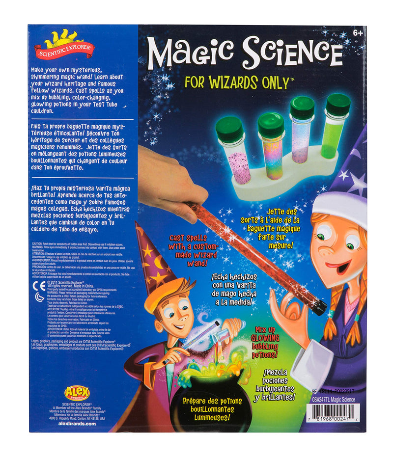 ALEX Toys Explorer Magic Science for Wizards Only Kids Science Kit, A247 - LeoForward Australia