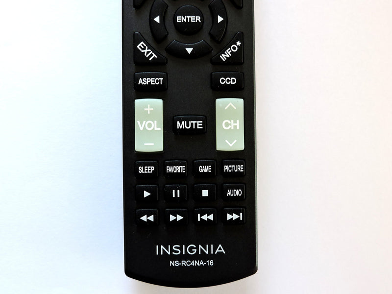 Insignia Tv Remote Control Insignia Ns-rc4na-16 Nsrc4na16 LED Tv Remote Control for Ns-55d420na16 Ns-60e440na16 Ns-60e440mx16 Ns-28dd220na16 Ns-24d420na16 - LeoForward Australia