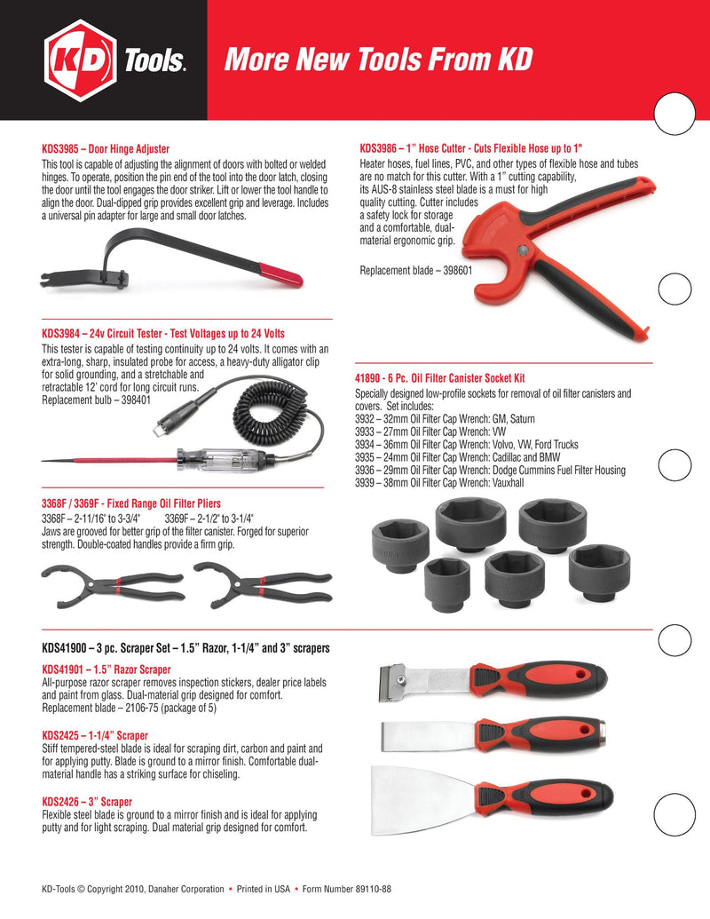  [AUSTRALIA] - GEARWRENCH 2-1/2" to 3-1/4" Oil Filter Wrench Pliers - 3369F