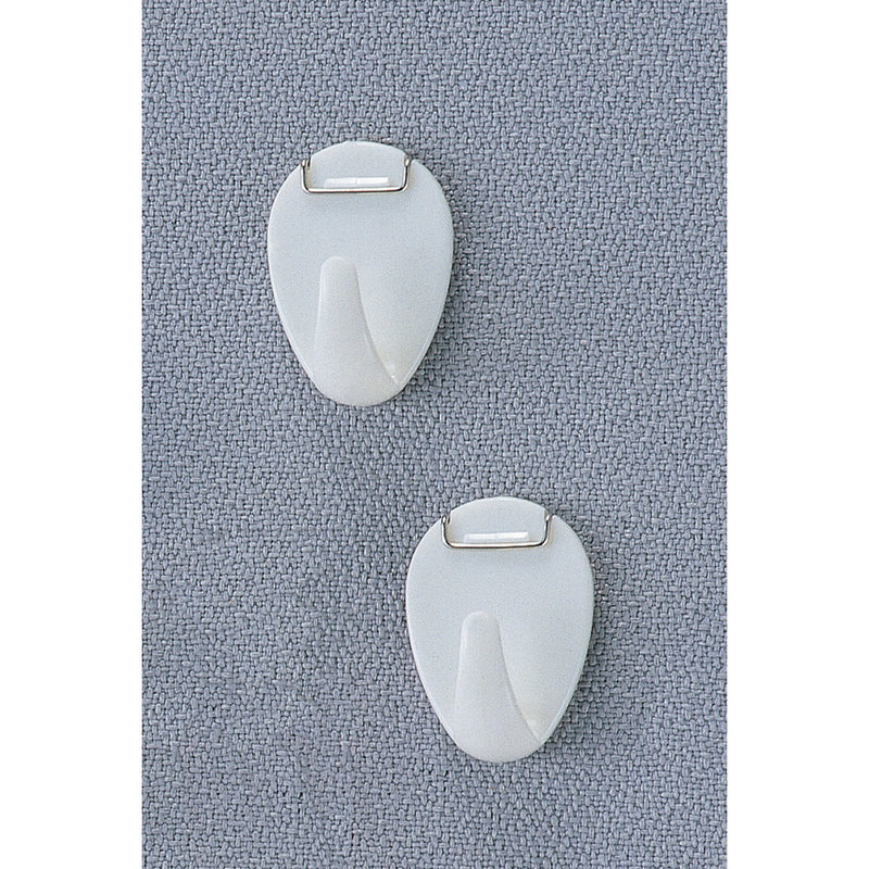 Officemate Cubicle Hooks, White, Set of 5 (30180) - LeoForward Australia