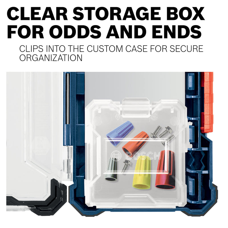 [AUSTRALIA] - Bosch CCSBOXX Clear Storage Box for Custom Case System