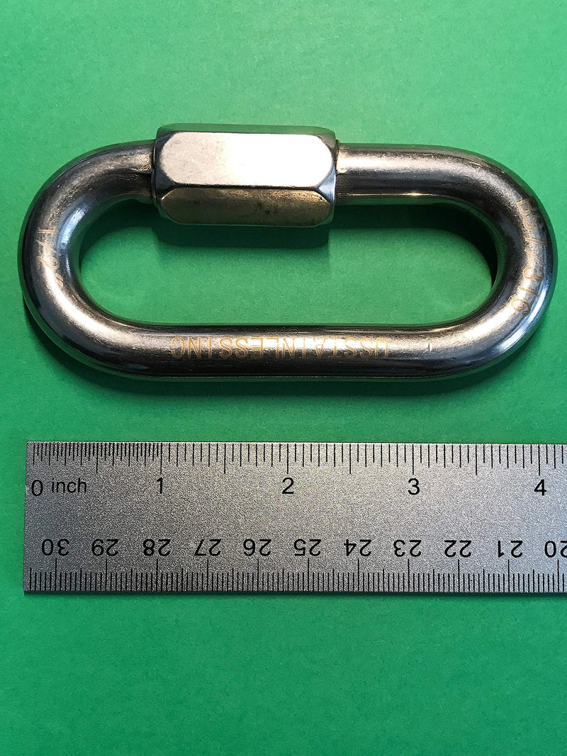  [AUSTRALIA] - Stainless Steel 316 Quick Link 1/2" (12mm) Marine Grade