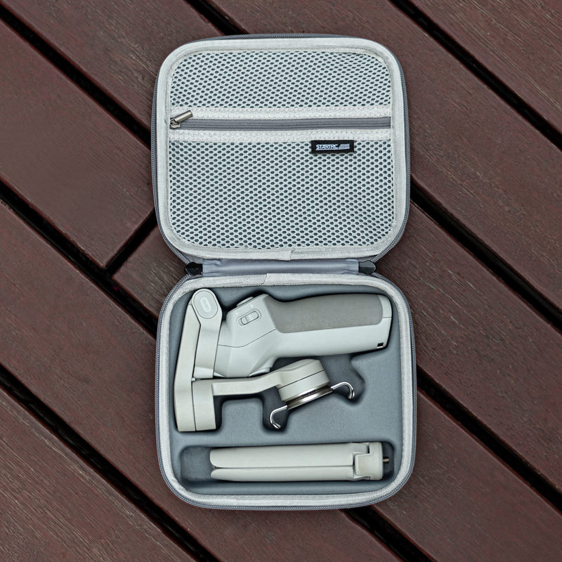  [AUSTRALIA] - STARTRC OSMO Mobile 4 Case,Waterproof Portable Storge Bag Travel Case for DJI OM 4 / OSMO Mobile 3 Gimbal Stabilizer Case for DJI OM4/3
