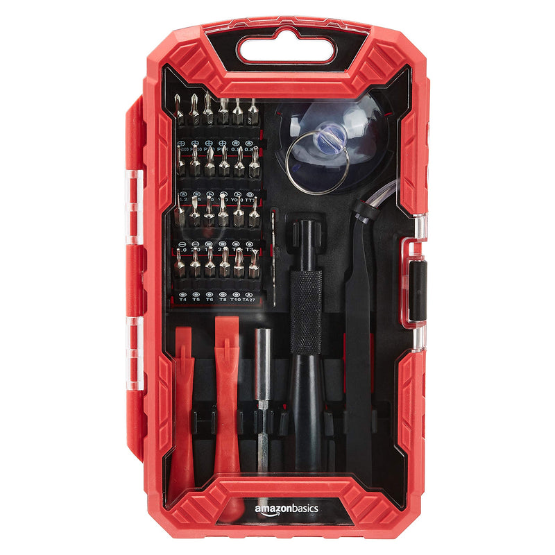  [AUSTRALIA] - AmazonBasics 32-Piece Electronics Repair Screwdriver Set