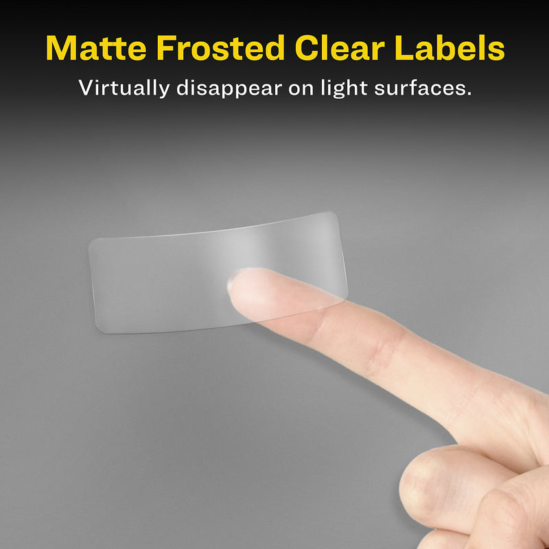 Avery Matte Frosted Clear Full Sheet Labels for Inkjet Printers, 8.5" x 11", 25 Labels (8665) 1 Pack - LeoForward Australia