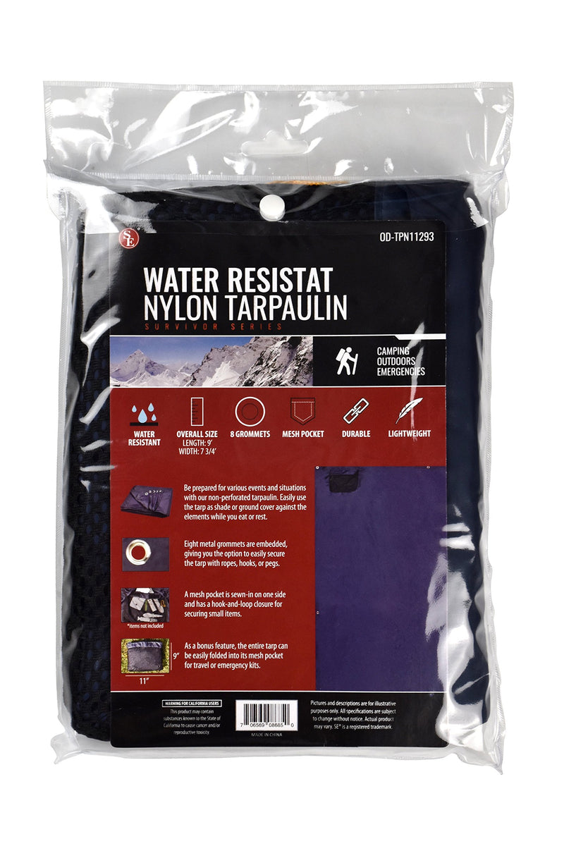  [AUSTRALIA] - SE Survivor Series Water Resistant Multipurpose Nylon Tarpaulin - OD-TPN11293