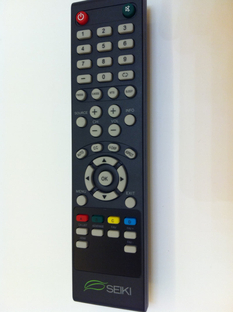 New SEIKI TV Remote for Almost All Seiki Brand TV, Such as SE39FH03 SE46FY10 SE501TS SE19HY10 SE22FY10 LC-32G82 SC501TS SC462TC SE551GS SC40FK01 SE39UY04-USA Seller, Quick Shipping! - LeoForward Australia