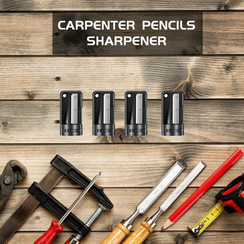  [AUSTRALIA] - Carpenter Pencil Sharpeners: Manual Portable Woodwork Pencil Cutter, for Carpenter Pencil Sharpener Construction Pencil Sharpener Woodworking Tools