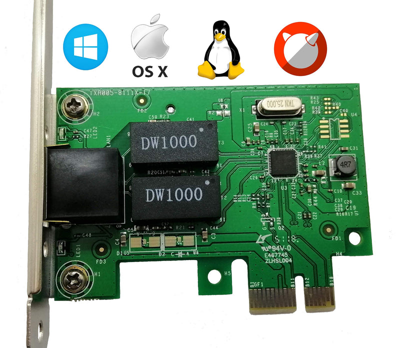  [AUSTRALIA] - Realtek Chipset Gigabit PCI Express Ethernet Network Interface Card with Low Profile Bracket (No Software))
