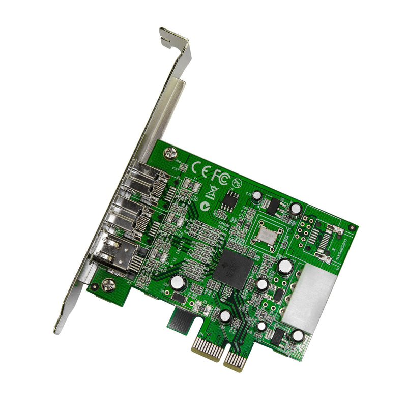  [AUSTRALIA] - StarTech.com 3 Port 2b 1a 1394 PCI Express FireWire Card Adapter - 1394 FW PCIe FireWire 800 / 400 Card (PEX1394B3) PCIe 1394b