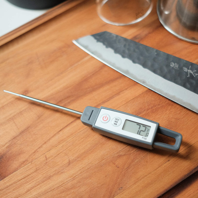 Lavatools PT09 4.5" Commercial Grade Digital Instant Read Meat Thermometer for Kitchen, Food Cooking, Grill, BBQ, Smoker, Candy, Home Brewing, and Oil Deep Frying Chipotle Regular - LeoForward Australia