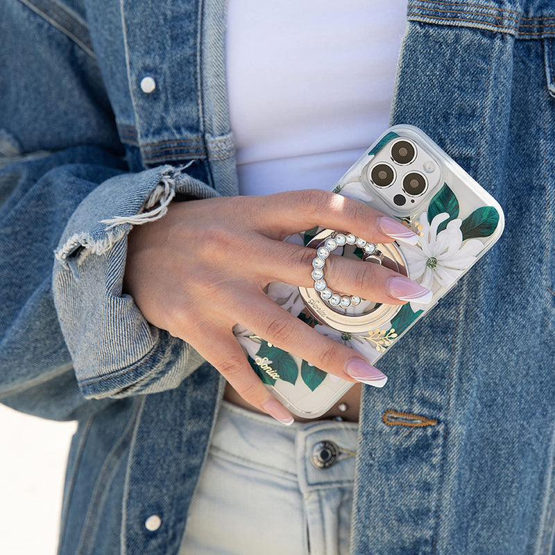  [AUSTRALIA] - Sonix | Compatible with MagSafe iPhone 14 Pro Case Floral | 10ft Drop Tested | Delilah Flower Floral - Delilah