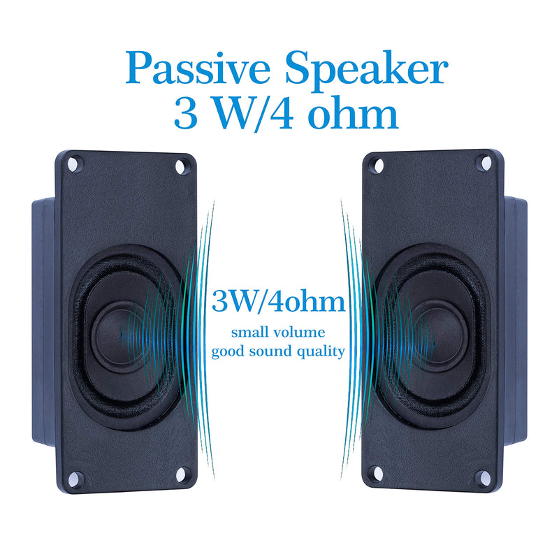  [AUSTRALIA] - CQRobot Speaker 3 Watt 4 Ohm Compatible with Arduino Motherboard, JST-PH2.0 Interface. It is Ideal for a Variety of Small Electronic Projects. 4O3W-JST-PH2.0