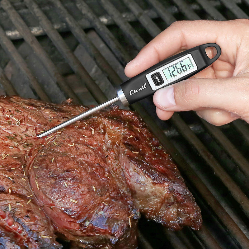 Escali DH1 Gourmet Digital Thermometer, NSF Certified-Black, Standard Black - LeoForward Australia