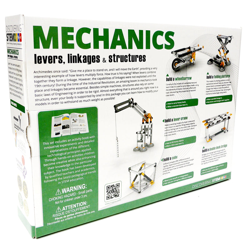 Engino Discovering Stem: Levers, Linkages & Structures Building Kit - LeoForward Australia