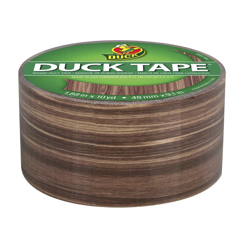  [AUSTRALIA] - Duck Brand 283051 Printed Duct Tape, Single Roll, Woodgrain