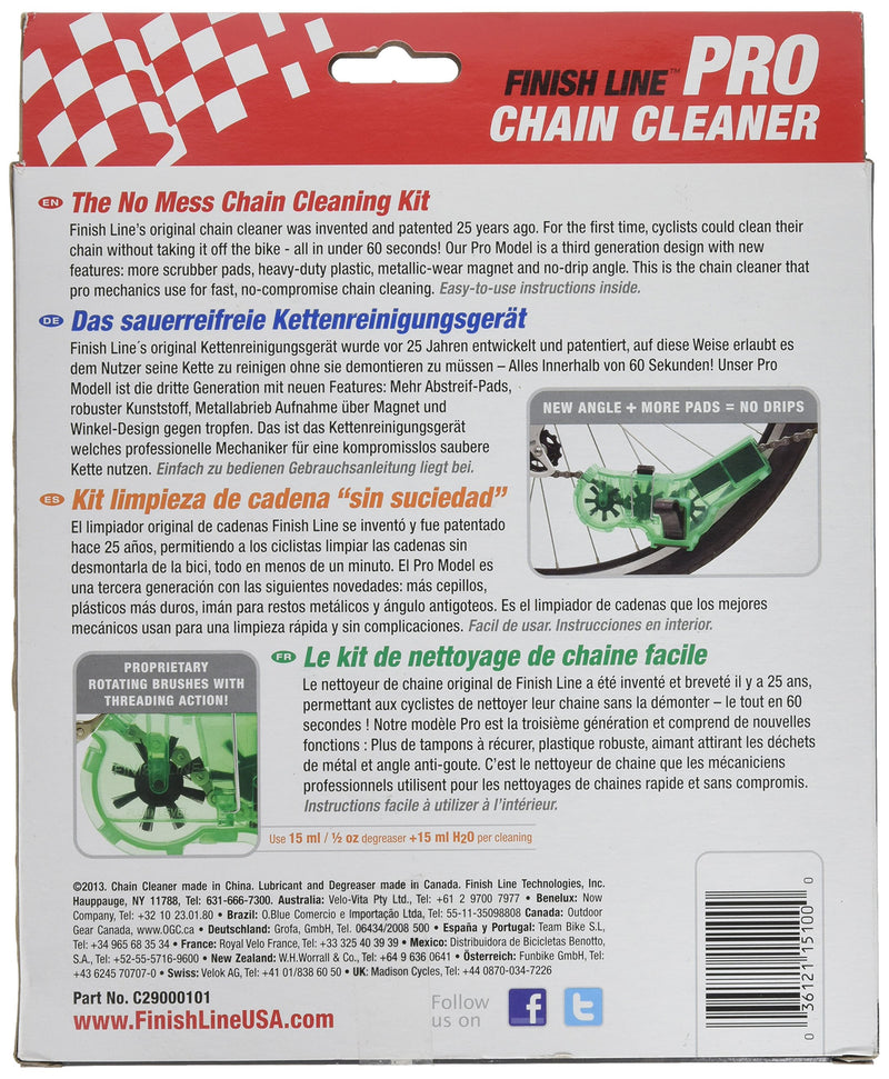 Finish Line Shop Quality Bicycle Chain Cleaner Cleaner and Degreaser - LeoForward Australia