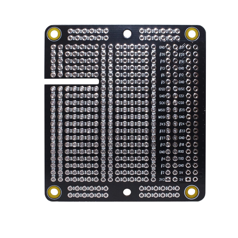  [AUSTRALIA] - MakerSpot Prototyping Board for Raspberry Pi 2 Pi 3 A+ B+ Pi4 v2.2 Soldered with Female Connectors with Pin Header Set in Extra Long & Short Length