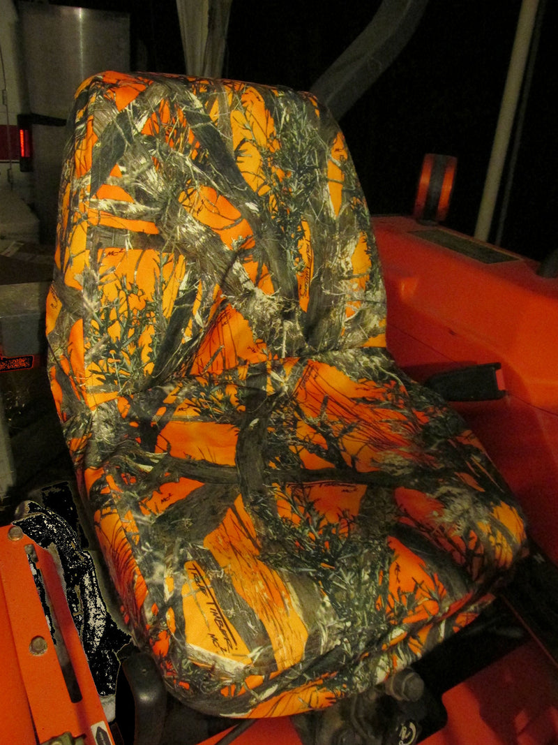  [AUSTRALIA] - Durafit Seat Covers, Kubota Orange Camo Seat Covers for Tractor B2320, B2620, B2920, B3200, B7410, B7510, B7610, B7800, BX1850, BX2350, BX24, BX25, M5640, M7040,L2800,L3400,L4300,L4400