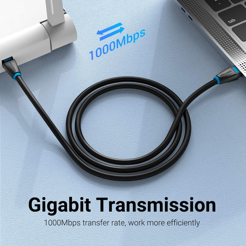  [AUSTRALIA] - Cat 6 Ethernet Cable 6 FT，VENTION High Speed Cat6 Internet Network Patch Cord RJ45 Connector Professional LAN Cable Compatible for Router Gaming Modem PS4 PS5 Xbox 6FT/2M