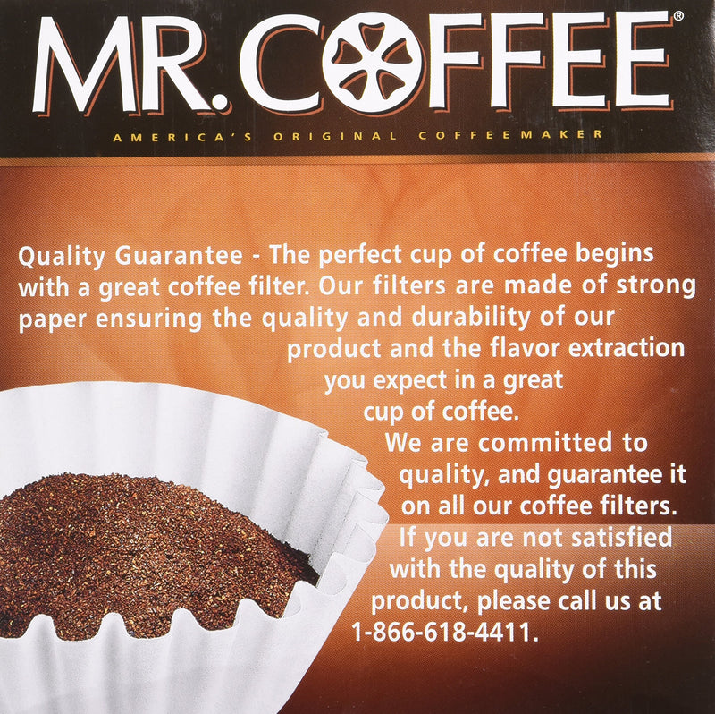 Mr. Coffee Coffee Basket Filters 8 12 Cup 50 Filters (1, 8-12 Cup) - LeoForward Australia