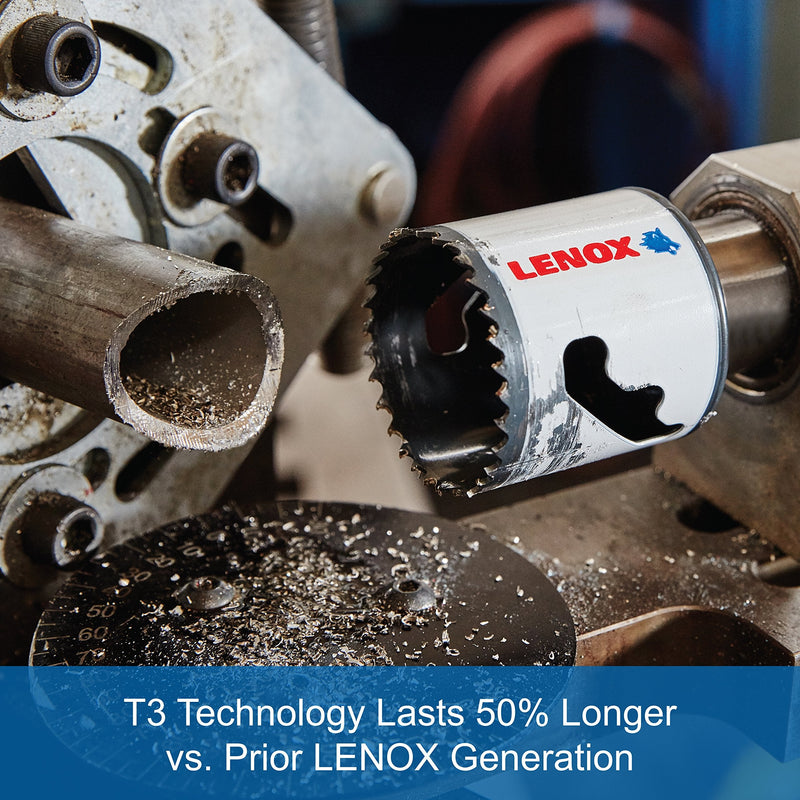  [AUSTRALIA] - Lenox Tools - 3002121L LENOX Tools Bi-Metal Speed Slot Hole Saw with T3 Technology, 1-5/16" 1-5/16-Inch