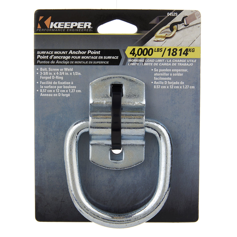  [AUSTRALIA] - Keeper 04529 3-3/8" Surface Mount Hardware Anchor Ring
