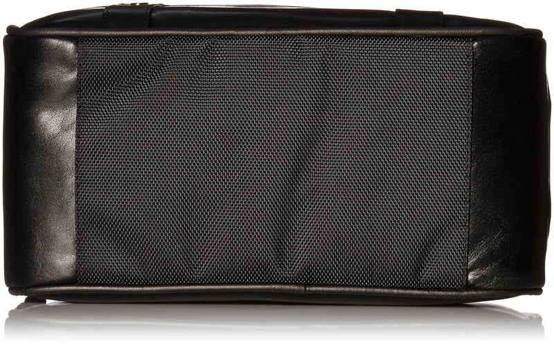 Dopp Men's Veneto Soft Sided Multi-Zip Travel Kit-Leather, black, One Size - LeoForward Australia