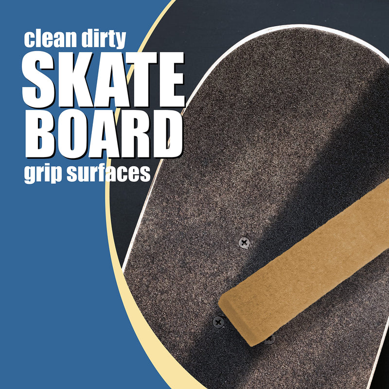  [AUSTRALIA] - Cleaning Eraser Stick Small 1-1/2” x 1-1/2" x 7-7/8" Made from Natural Rubber for Removing Dust and Build up from Abrasive Belts • Sanding Discs • Drum Sanders • Grip Tape and Skateboard Grip Surfaces