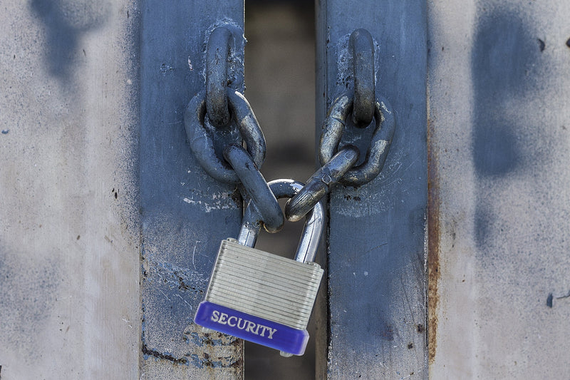  [AUSTRALIA] - Pack of 6, Small Laminated Solid Steel Padlocks Hardened Shackle, Heavy Duty Lock with Shackle, Wide Body Laminated Steel Pin Tumbler Keys Included Outdoor Security Lock