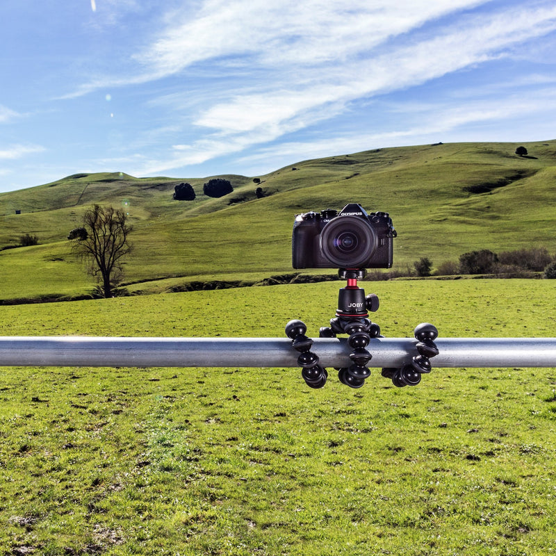 Joby JB01507 GorillaPod 3K Kit. Compact Tripod 3K Stand and Ballhead 3K for Compact Mirrorless Cameras or Devices up to 3K (6.6lbs). Black/Charcoal. - LeoForward Australia