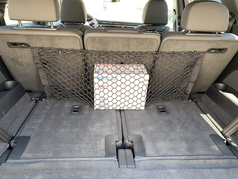 TN TrunkNets Inc Envelope Style Trunk Rear Seat Cargo Net for Audi Q7 2017-2021 - LeoForward Australia