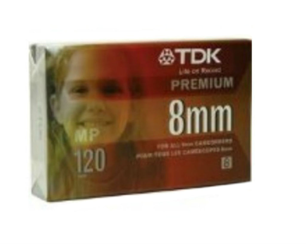 TDK P-120HS Premium 8mm Cassette - LeoForward Australia
