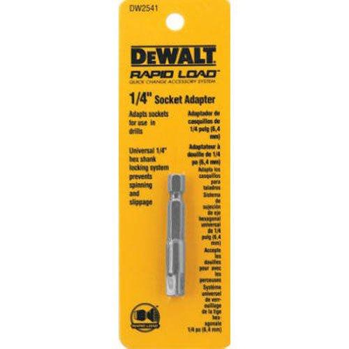  [AUSTRALIA] - DEWALT DW2541 1/4-Inch Hex Drive to 1/4-Inch Socket Adapter